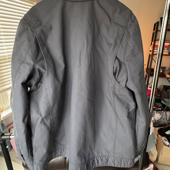 Men's L.L.Bean Utility Jacket ll bean Gunmetal Gray XXL Tall - Picture 2 of 8